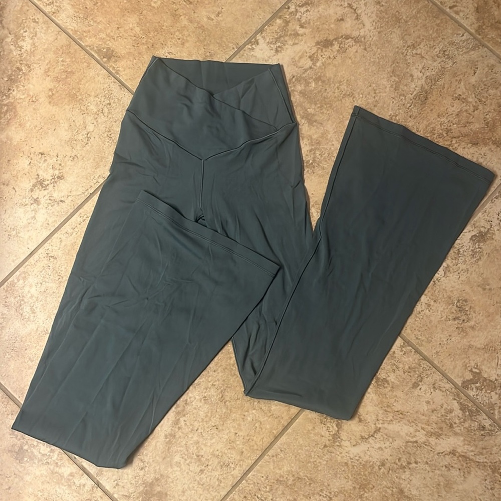 Aerie Crossover Flare Leggings